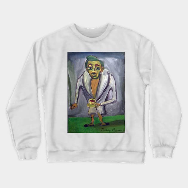 El Rockstar Crewneck Sweatshirt by diegomanuel